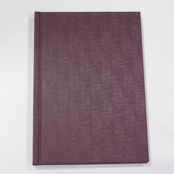Твердые термообложки O.DIPLOMAT Classic A4 20мм бордовые (150-200 листов)