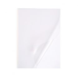 Мягкие термообложки O.Thermotop Double Clear A4 12мм белые (80-100 листов)
