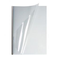 Мягкие термообложки O.Thermotop Double Clear A4 12мм серебристые (80-100 листов)