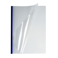 Мягкие термообложки O.Thermotop Double Clear A4 15мм темно-синие (100-120 листов)